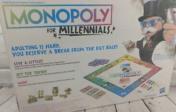 Monopoly For Millenials Hasbro Board Game - Picture 5 of 5